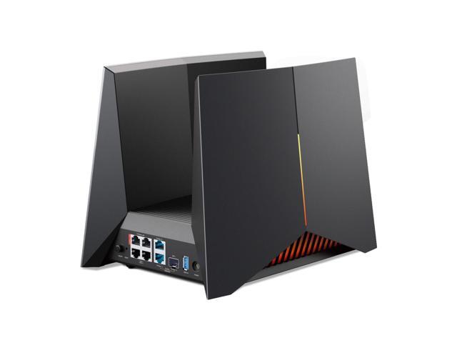 TP-Link - BE19000 Tri-Band Wi-Fi 7 Gaming Router - Black/Red - image 4