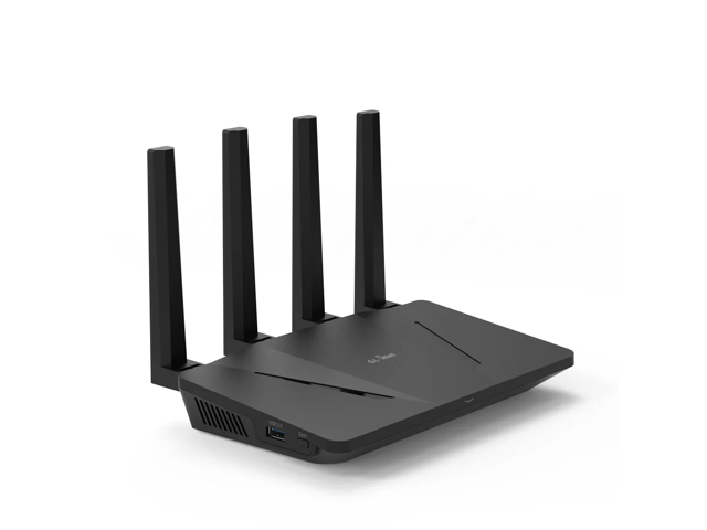 GL. iNet GL-AX1800(Flint) WiFi 6 Router -Dual Band Gigabit Wireless Internet Router 5 x 1G Ethernet Ports Up to 120 Devices OpenVpn & WireGuard...