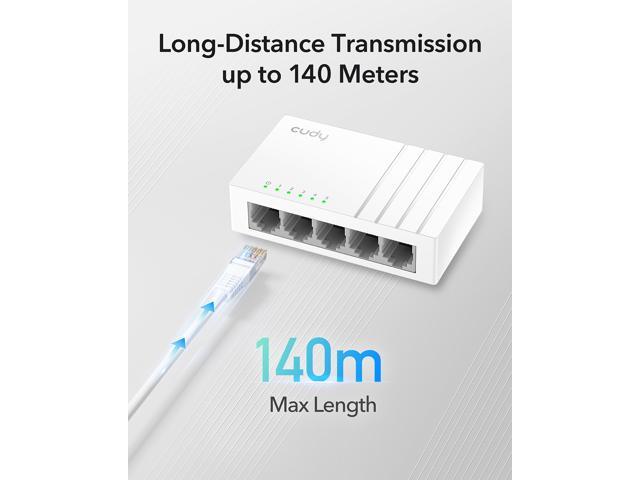 Cudy 5-Port Gigabit Switch with USB-C Power Input GS105U