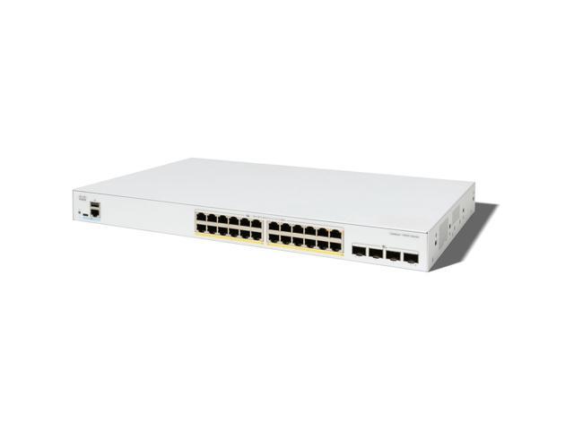 Cisco C1300X-24P-4X Ethernet Switch, 24-port managed Layer 3 switch C1300X-24P-4X