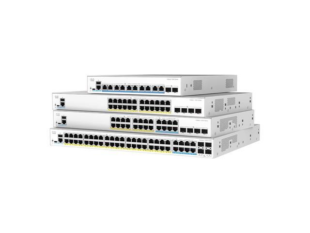 Cisco C1300X-48P-4X Ethernet Switch, 48-port managed Layer 3 switch C1300X-48P-4X