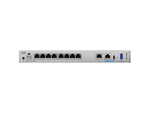 Cisco Secure Firewall 1210 compact security appliance with ASA software - 200 VPN - 8 x RJ-45 - 50 Hz, 60 Hz - CSF1210CE-ASA-K9