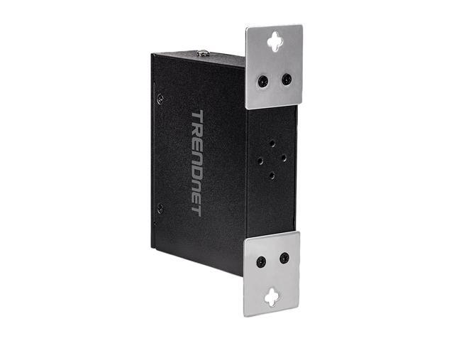 TRENDnet Industrial Gigabit PoE+ Extender, TI-E100, Single Port PoE, Power Over Ethernet, Supports PoE (15.4W) and PoE+ (30W), Extends 100m,...