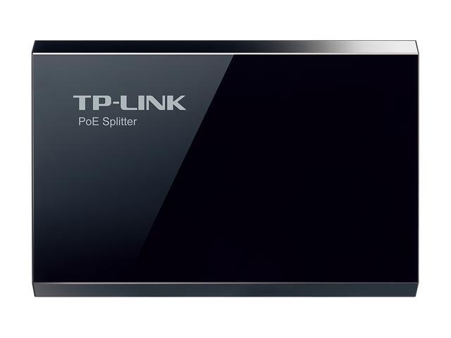 TP-Link PoE Splitter 802.3af Compliant Gigabit Port 5/9/12V DC Power Output Up to 100 meters325 feet TL-PoE10R, Black