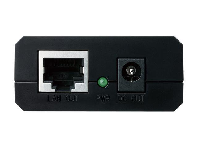 TP-Link PoE Splitter 802.3af Compliant Gigabit Port 5/9/12V DC Power Output Up to 100 meters325 feet TL-PoE10R, Black