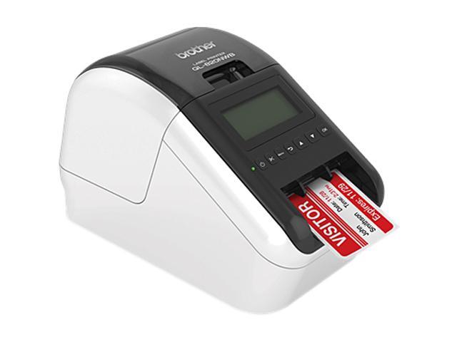 Brother Label Printer Black/White Plastic QL-820NWB