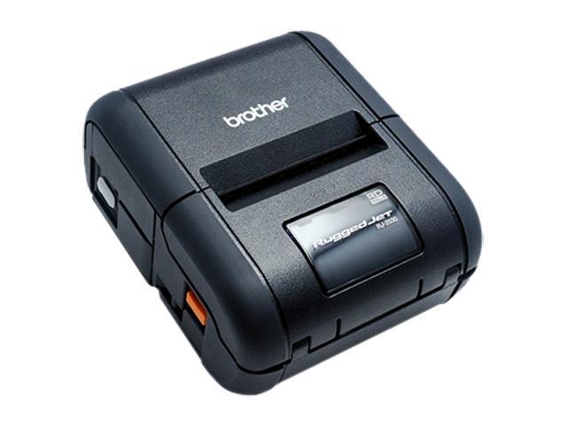 Brother RuggedJet RJ-2050 1' Mobile Direct Thermal Receipt / Label Printer, 203 dpi, 32 MB RAM / 32 MB Flash, USB, WiFi, Bluetooth MFi