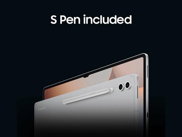 Samsung Galaxy Tab S10+ 12.4' WQXGA+ 12GB RAM/512GB Storage Android 14 with S-Pen - Platinum Silver