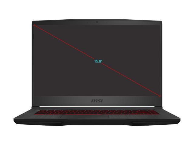 MSI GF Series - 15.6' 120 Hz - Intel Core i5-9300H - GeForce GTX 1660 Ti - 8GB Memory DDR4 2666 - 512GB NVMe SSD - Windows 10 Home 64-bit ()