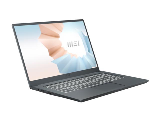 MSI 15.6' Intel Core i5-1155G7 8GB Memory DDR4 2666 512GB NVMe SSD Windows 10 Home 64-bit Modern 15 A11MU-654