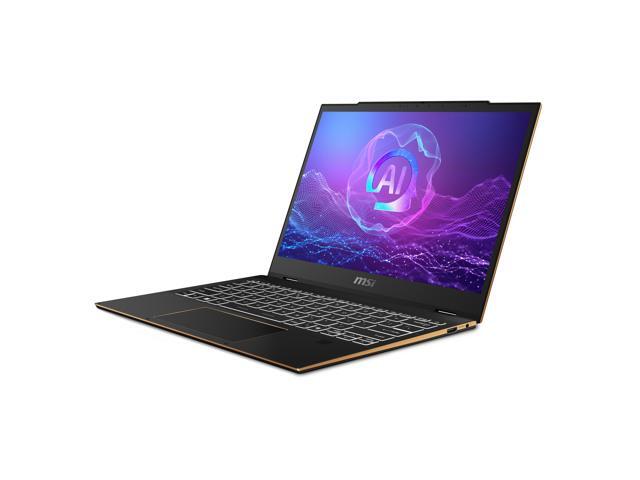 MSI - Summit 13 AI+ -Copilot+ PC- Evo 13.3" 2-in-1 Touch Laptop - Ultra 7-258V – Intel ARC Graphics with 32GB Memory – 1TB SSD - Ink Black - image 3