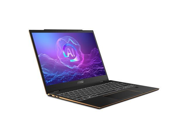 MSI - Summit 13 AI+ -Copilot+ PC- Evo 13.3" 2-in-1 Touch Laptop - Ultra 7-258V – Intel ARC Graphics with 32GB Memory – 1TB SSD - Ink Black - image 4