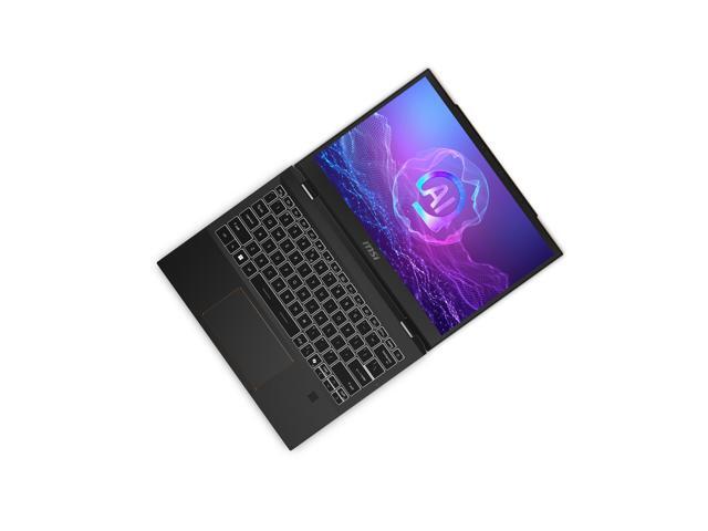 MSI - Summit 13 AI+ -Copilot+ PC- Evo 13.3" 2-in-1 Touch Laptop - Ultra 7-258V – Intel ARC Graphics with 32GB Memory – 1TB SSD - Ink Black - image 12