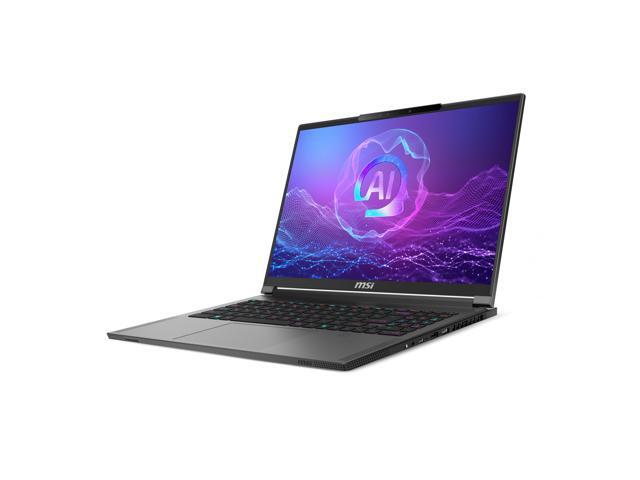 MSI - 16' GeForce RTX 4070 Laptop GPU - AMD Ryzen AI 9 365 - 32GB Memory - 1 TB PCIe SSD - Windows 11 Home Laptop - 120 Hz Mini LED (Creator A16...