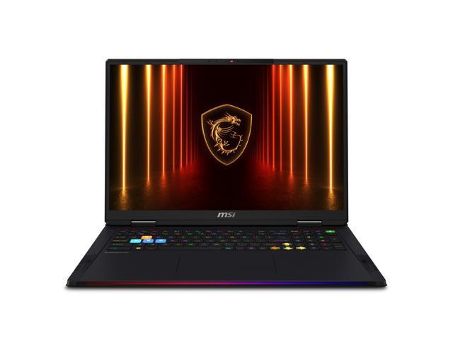 MSI - 18' GeForce RTX 5080 Laptop GPU - Intel Core Ultra 9 285HX - 64GB DDR5 6400MHz Memory - 4 TB SSD - Wi-Fi 7 Windows 11 Home Gaming Laptop -...