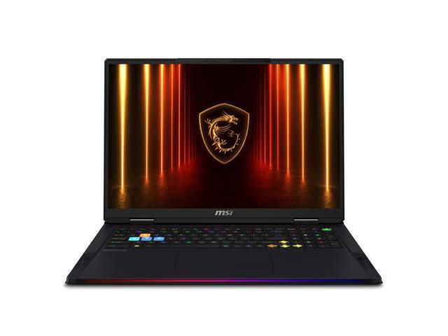 MSI - 18" Gaming Laptop 3840 x 2400 () - AMD Ryzen 9 9955HX3D with 32GB Memory - GeForce RTX 5080 - 2 TB SSD - Core Black, Black - image 3