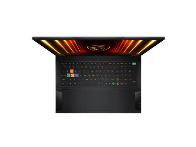 MSI - 18" Gaming Laptop 3840 x 2400 () - AMD Ryzen AI 9 HX 370 with 64GB Memory - GeForce RTX 5090 - 2 TB SSD - Midnight Black, Black - image 6