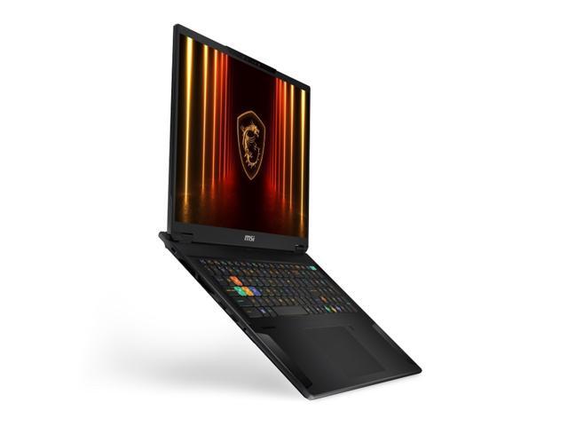 MSI - 18" Gaming Laptop 3840 x 2400 - AMD Ryzen AI 9 HX 370 with 64GB Memory - GeForce RTX 5080 - 2 TB SSD - Midnight Black, Black - image 5