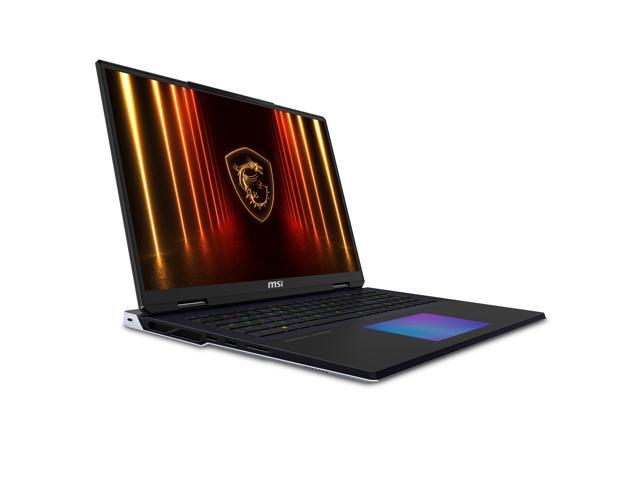 Open Box - MSI Titan 18 - 18' Intel Ultra 9-285HX GeForce RTX 5080 Laptop GPU - 2.1-5.5GHz - 32GB*2 Memory - 2TB NVMe SSD Gen5x4 + 4TB(2TB*2) NVMe...