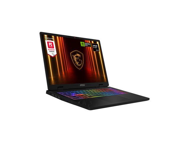 MSI CROSSHAIR A16 Gaming Laptop - 16' QHD+ 240hz - AMD Ryzen 9-8940HX - GeForce RTX 5060 - 32GB DDR5 RAM - 1TB SSD (D8WFKG-015US)