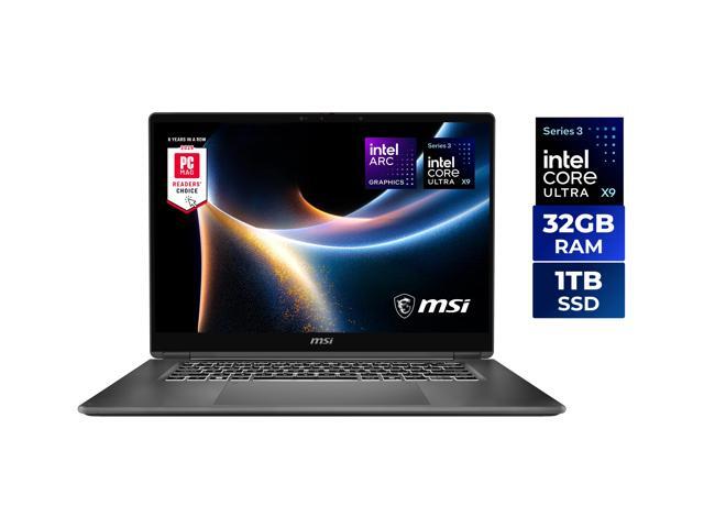 MSI Prestige 16 Flip AI+ 16.0' Touchscreen Laptop Intel Core Ultra X9 388H - 32GB RAM - 1TB SSD - Windows 11 Home (C3MTG-056US)