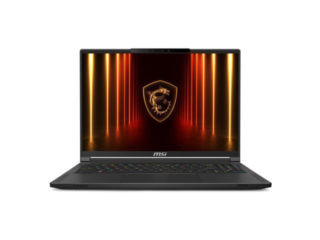 MSI - Stealth A16 AI+ - Copilot+PC- 16" 240Hz QHD+ OLED Ultra Thin Gaming Laptop - AMD Ryzen AI R9-365- 32GB -RTX 5080-1TB SSD - Core Black - image 3
