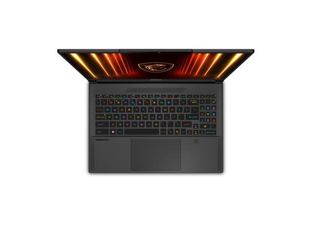 MSI - Stealth A16 AI+ - Copilot+PC- 16" 240Hz QHD+ OLED Ultra Thin Gaming Laptop - AMD Ryzen AI R9-365- 32GB -RTX 5080-1TB SSD - Core Black - image 6
