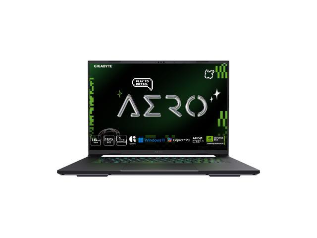 GIGABYTE AERO X16; Copilot+ PC - 165Hz 2560x1600 WQXGA - NVIDIA GeForce RTX 5060 - AMD Ryzen AI 7 350 - 1TB SSD with 16GB DDR5 RAM - Windows 11...