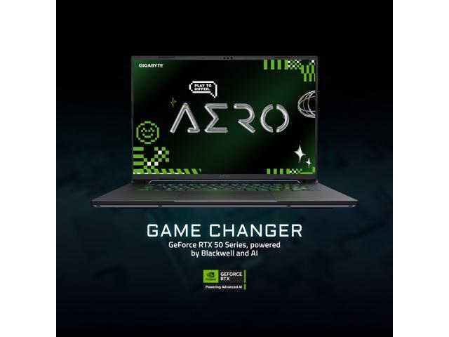 GIGABYTE AERO X16; Copilot+ PC - 165Hz 2560x1600 WQXGA - NVIDIA GeForce RTX 5070 - AMD Ryzen AI 9 HX 370 - 1TB SSD with 32GB DDR5 RAM - Windows 11...