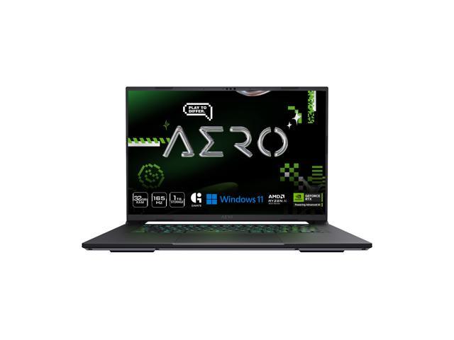 GIGABYTE - AERO X16 - 165Hz 2560x1600 WQXGA - NVIDIA GeForce RTX 5070 - AMD Ryzen 9 AI HX 370 - 1TB SSD with 32GB DDR5 RAM - Windows 11 Home...