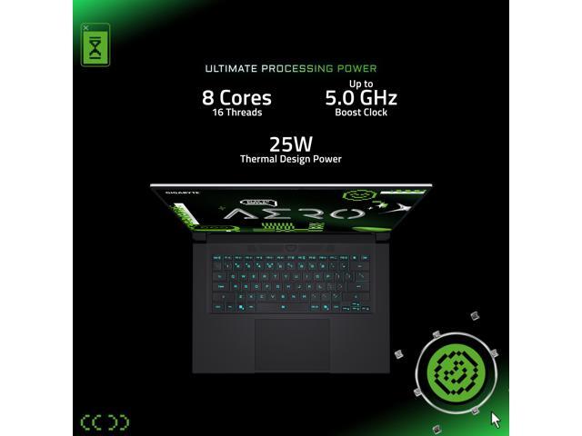 GIGABYTE AERO X16; Copilot+ PC - 165Hz 2560x1600 WQXGA - NVIDIA GeForce RTX 5050 - AMD Ryzen AI 7 350 - 1TB SSD with 16GB DDR5 RAM - Windows 11...