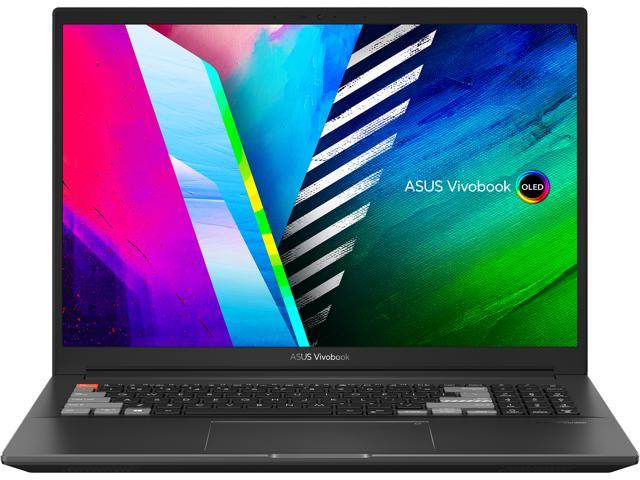 ASUS VivoBook Pro 16X OLED Laptop, 16' WQUXGA 16:10 Display, Intel Core i7-11370H CPU, NVIDIA GeForce RTX 3050, 16GB RAM, 1TB SSD, Windows 11 Pro.