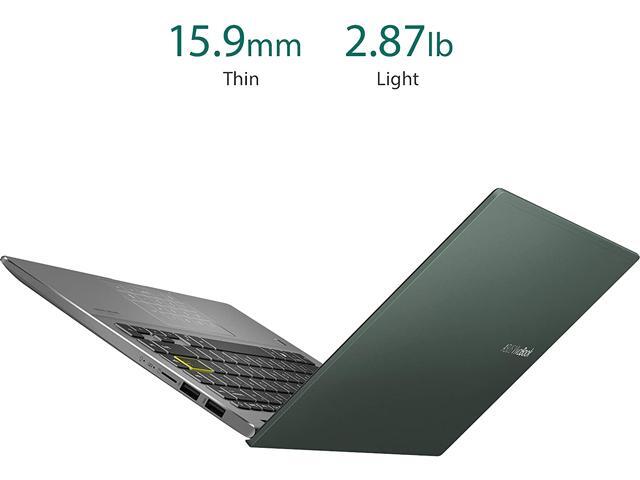 ASUS VivoBook S14 S435 Laptop, 14' FHD Display, Intel Evo Platform, i7-1165G7 CPU, 8GB RAM, 512GB PCIe SSD, Windows 11 Home, AI Noise-Cancellation,...