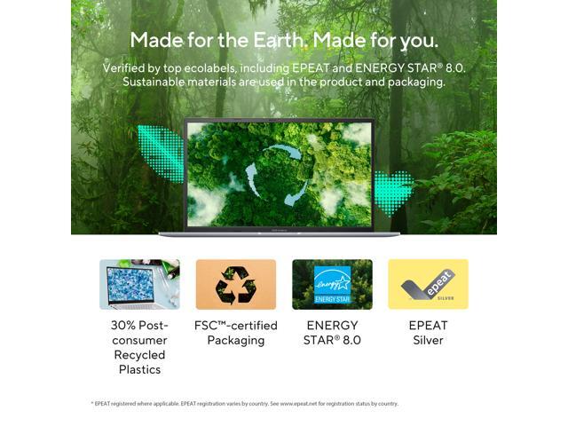 ASUS - Vivobook 17.3” FHD Laptop - Intel Core i9 with 16GB Memory - 1TB SSD - Silver - image 11