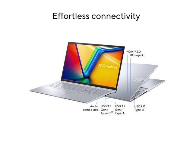 ASUS - Vivobook 17.3” FHD Laptop - Intel Core i9 with 16GB Memory - 1TB SSD - Silver - image 4