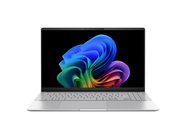 ASUS - Vivobook S 15 15.6" 3K OLED Laptop - Copilot+ PC - Snapdragon X Elite - 16GB Memory - 1TB SSD - Cool Silver - image 3