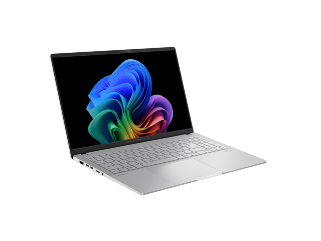 ASUS - Vivobook S 15 15.6" 3K OLED Laptop - Copilot+ PC - Snapdragon X Elite - 16GB Memory - 1TB SSD - Cool Silver - image 6