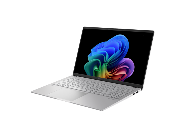 ASUS - Vivobook S 15 15.6" 3K OLED Laptop - Copilot+ PC - Snapdragon X Elite - 16GB Memory - 1TB SSD - Cool Silver - image 5