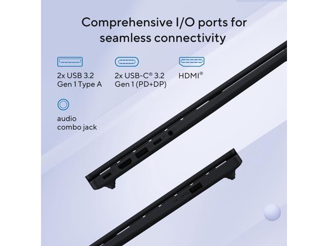 ASUS - Vivobook 16 16" FHD+ Laptop - Copilot+ PC - Snapdragon X with 16GB Memory - 512GB SSD - Quiet Blue - image 10