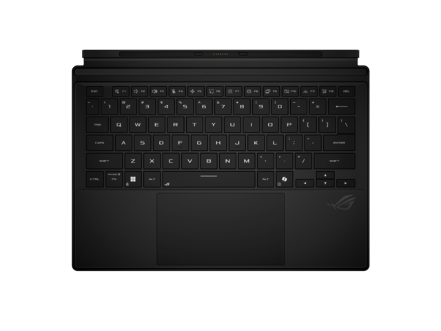 ASUS - ROG Flow Z13 13.4" 2.5K 180Hz Touch-Screen Gaming Laptop - Copilot+ PC - AMD Ryzen AI Max+ 395 - 32GB RAM - 1TB SSD - Off Black - image 8