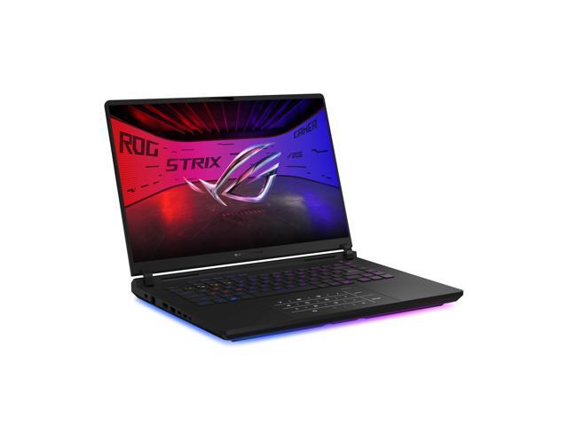 ASUS - ROG Strix SCAR 16 16" 2.5K 240Hz Gaming Laptop - Intel Core Ultra 9 HX - 32GB RAM - NVIDIA GeForce RTX 5080 - 2TB SSD - Off Black - image 6