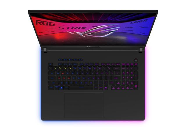 ASUS - ROG Strix SCAR 18" 2.5K 240Hz Gaming Laptop - Intel Core Ultra 9 HX with 32GB - NVIDIA GeForce RTX 5080 - 2TB SSD - Off Black - image 5