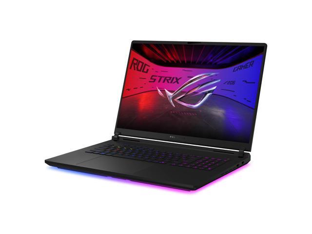 ASUS - ROG Strix SCAR 18" 2.5K 240Hz Gaming Laptop - Intel Core Ultra 9 HX with 32GB - NVIDIA GeForce RTX 5080 - 2TB SSD - Off Black - image 3
