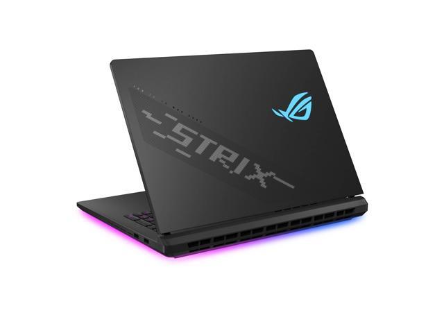 ASUS - ROG Strix SCAR 18" 2.5K 240Hz Gaming Laptop - Intel Core Ultra 9 HX with 32GB - NVIDIA GeForce RTX 5080 - 2TB SSD - Off Black - image 6