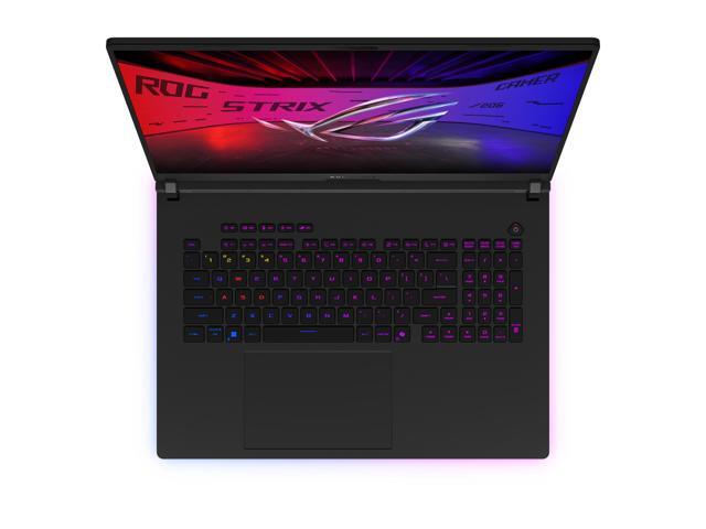 ASUS - ROG Strix SCAR 18 18" 2.5K 240Hz Gaming Laptop - Intel Core Ultra 9 HX - 32GB RAM - NVIDIA GeForce RTX 5090 - 2TB SSD - Off-Black - image 5