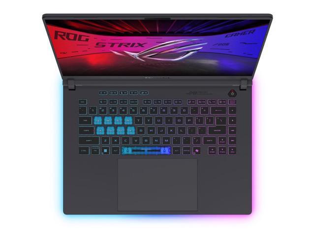 ASUS - ROG Strix G16 (2025) 16" Nebula 2.5K 240Hz Gaming Laptop- Intel Core Ultra 9 275HX- 32GB DDR5- GeForce RTX 5070- 2TB SSD - Eclipse Gray - image 3