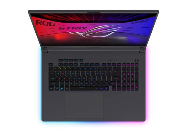 ASUS - ROG Strix G18 18" 2.5K 240Hz Gaming Laptop - Intel Core Ultra 9 HX - 32GB RAM -NVIDIA GeForce RTX 5070 - 2TB SSD - Eclipse Gray - image 3