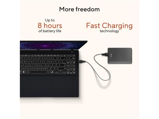 ASUS VivoBook 16' Copilot+ PC Laptop AMD Ryzen AI 5 340 16GB Memory 512 GB NVMe SSD AMD Radeon 840M Windows 11 Home M1607KA-DS54