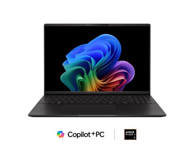 ASUS Vivobook S16 16' Copilot+ PC Laptop AMD Ryzen AI 7 350 16GB Memory 1 TB NVMe SSD AMD Radeon 860M 1 Windows 11 Home M5606KA-DS76