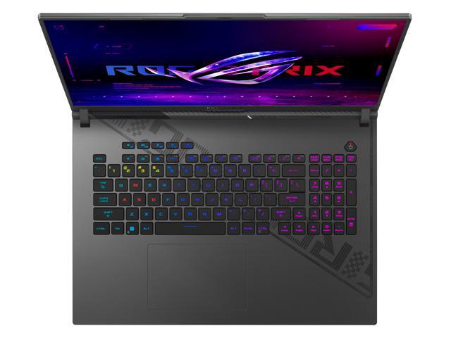 ASUS - ROG Strix G18 18" 2.5K 240Hz Gaming Laptop - AMD Ryzen 9 HX - 16GB RAM - NVIDIA GeForce RTX 5070 - 1TB SSD - Eclipse Gray - image 6